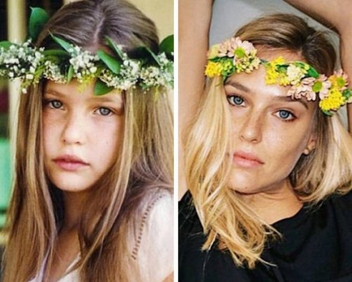 Детские фотографии самых знаменитых красавиц мира (24 фото)