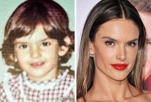 Детские фотографии самых знаменитых красавиц мира (24 фото)