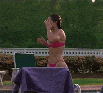 Джессика Бил в нижнем белье (17 гифок)