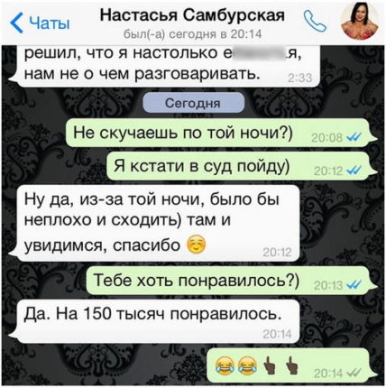Настасья Самбурская Настасья Самбурская