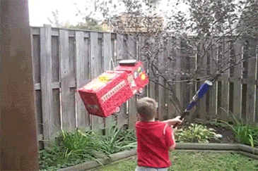 Детские фейлы в гифках (17 гифок)