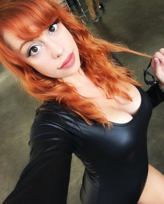 Красивые девушки с рыжими волосами (24 фото)