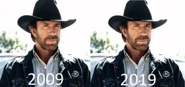 Мемы на флешмоб “10YearChallenge” (22 фото)