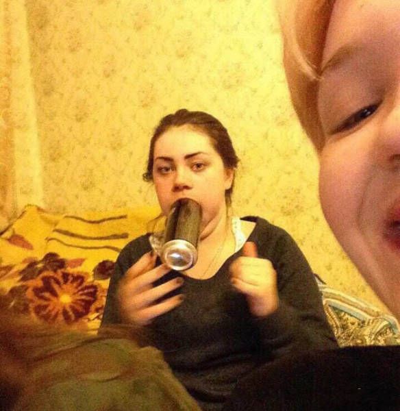 Смешные картинки девушек (30 фото)