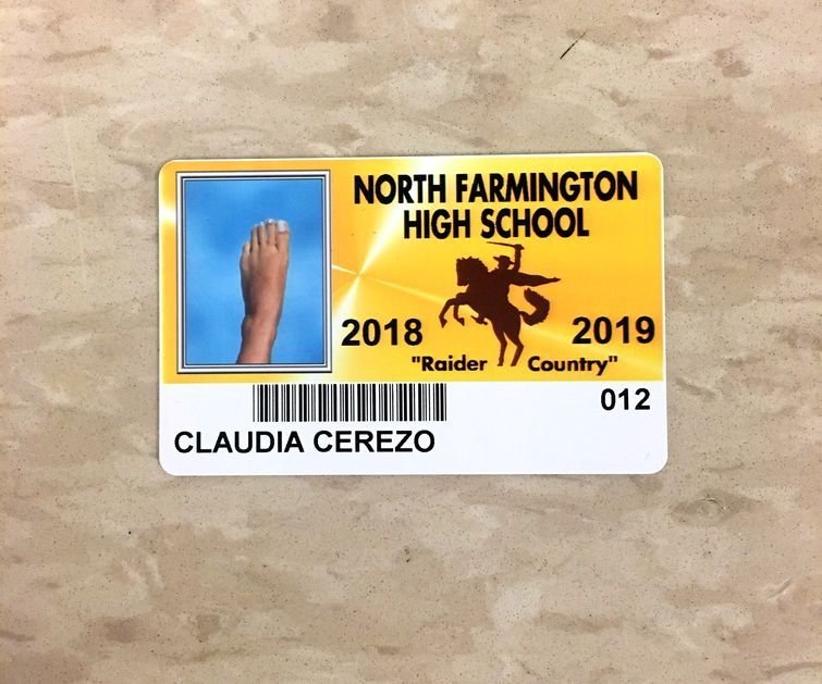 Школьники в Мичигане стали фотографироваться на пропуск в образе звёзд и героев мемов (20 фото)