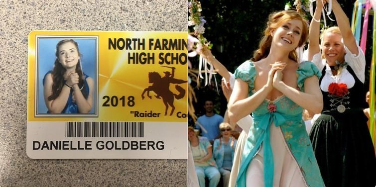 Школьники в Мичигане стали фотографироваться на пропуск в образе звёзд и героев мемов (20 фото)