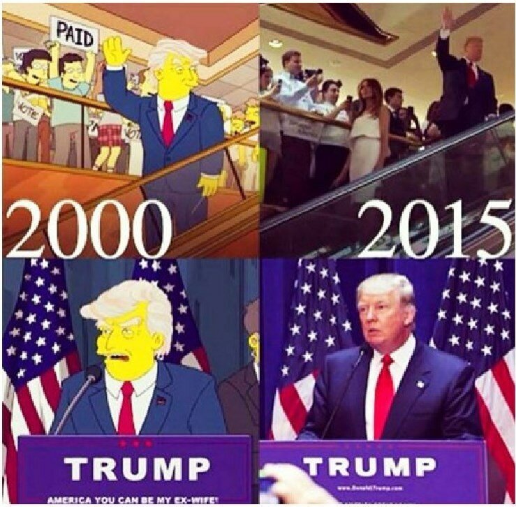 Все предсказания Симпсонов (50 фото)