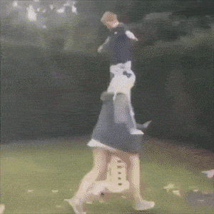 Детские фейлы в гифках (17 гифок)