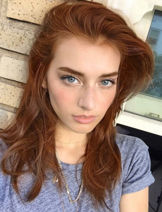 Красивые девушки с рыжими волосами (24 фото)