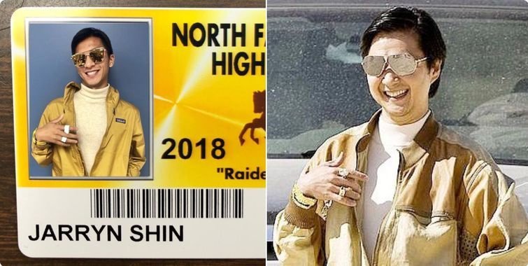 Школьники в Мичигане стали фотографироваться на пропуск в образе звёзд и героев мемов (20 фото)