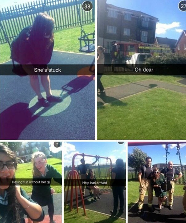 Взрослые игры на детской площадке: смешно и неловко (30 фото) Взрослые игры на детской площадке: смешно и неловко (30 фото)