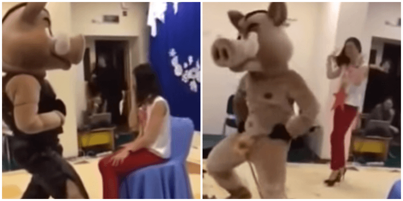 В детском саду Сургута кабан станцевал настоящий стриптиз (3 фото + 1 видео) В детском саду Сургута кабан станцевал настоящий стриптиз (3 фото + 1 видео)