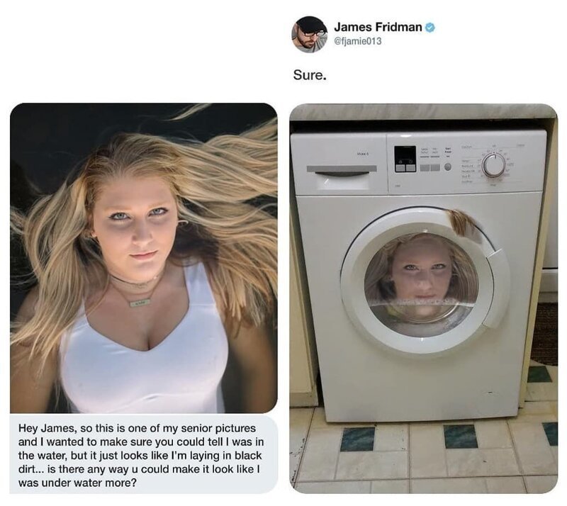 11 работ от мастера фотошопа, который переворачивает желания клиентов с ног на голову (11 фото) 11 работ от мастера фотошопа, который переворачивает желания клиентов с ног на голову (11 фото)