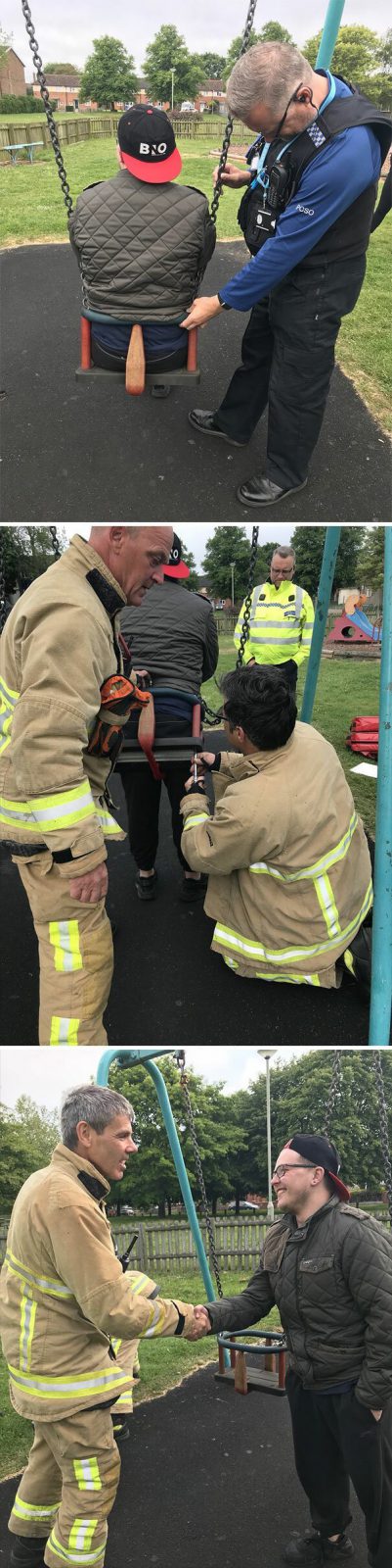 Взрослые игры на детской площадке: смешно и неловко (30 фото) Взрослые игры на детской площадке: смешно и неловко (30 фото)