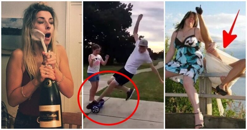 20 забавных кадров из серии "За секунду до", сделанных за мгновение до неизбежного (21 фото) 20 забавных кадров из серии "За секунду до", сделанных за мгновение до неизбежного (21 фото)