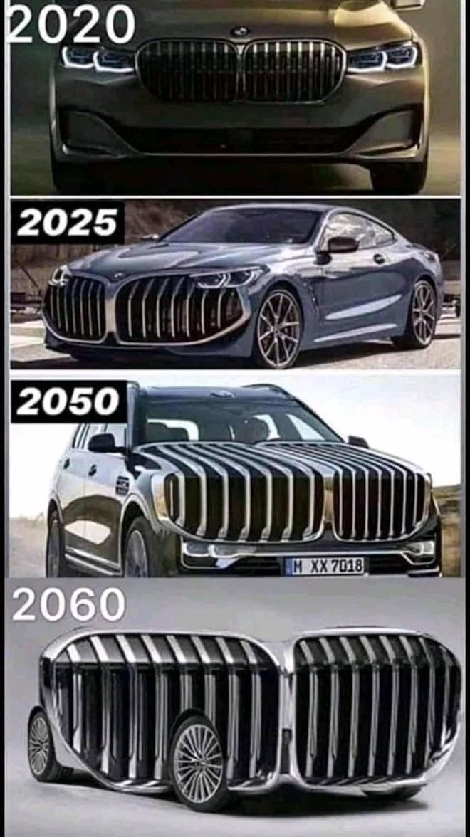 Эволюция решетки радиатора BMW за 35 лет (7 фото) Эволюция решетки радиатора BMW за 35 лет (7 фото)