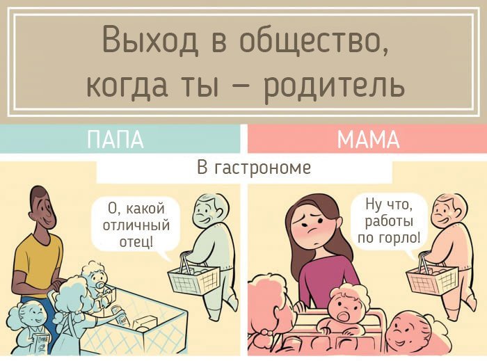 «Ты же девочка!»: Комиксы о том, почему двойные стандарты бесят (14 фото)