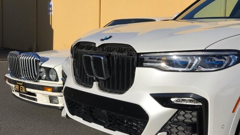 Эволюция решетки радиатора BMW за 35 лет (7 фото) Эволюция решетки радиатора BMW за 35 лет (7 фото)