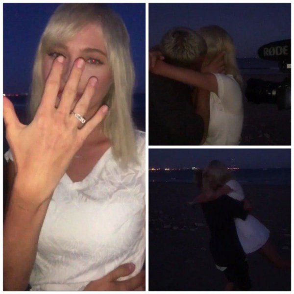 «Выходи за меня!»: Шишкова и Майами публично обручились 