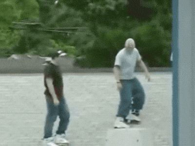 Безумные поступки мужчин (16 гифок)