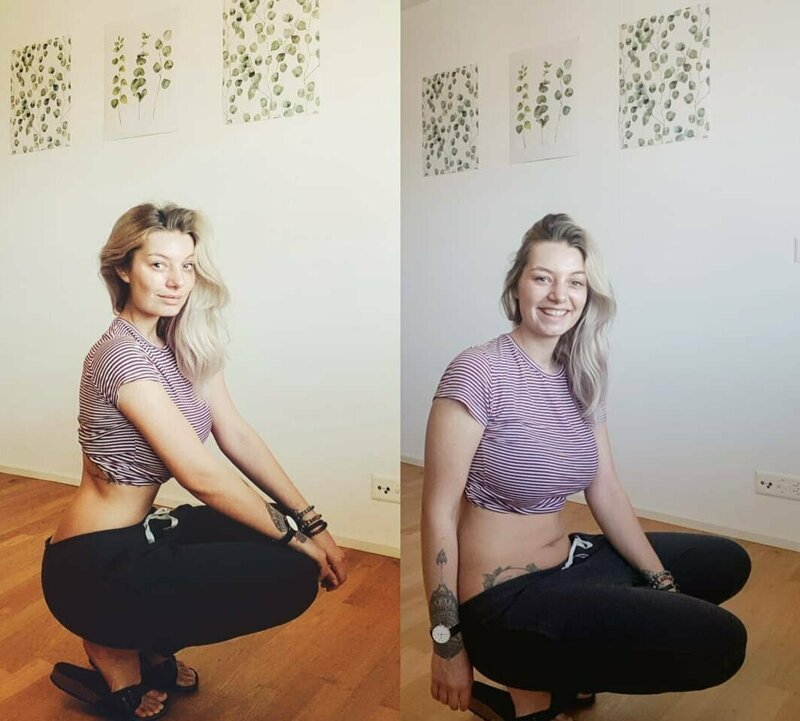 Разоблачение века. Фото девушек в Instagram и реальной жизни (21 фото)