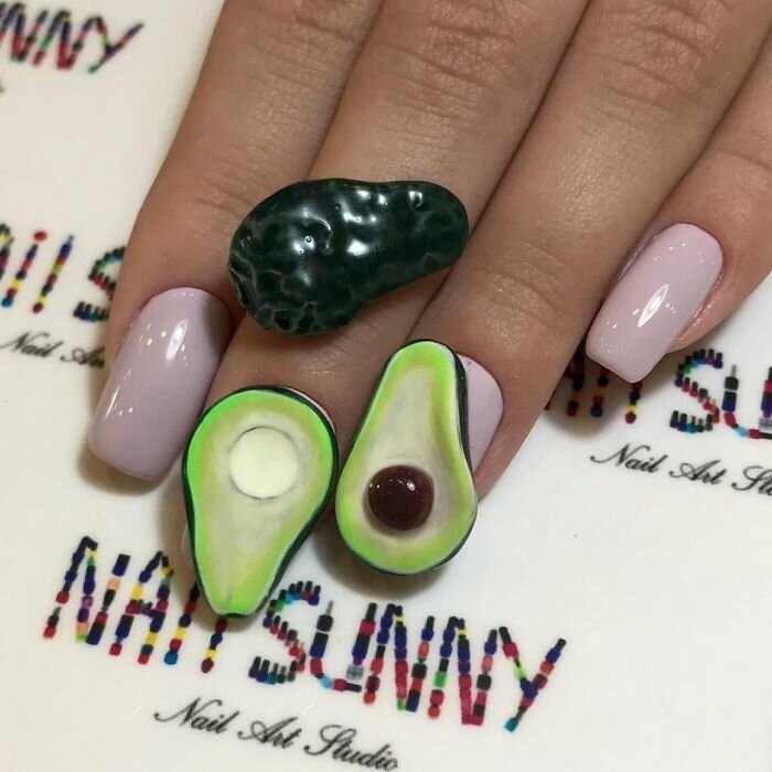 45 сумасшедших работ российского маникюрного салона Nail Sunny (46 фото) 45 сумасшедших работ российского маникюрного салона Nail Sunny (46 фото)
