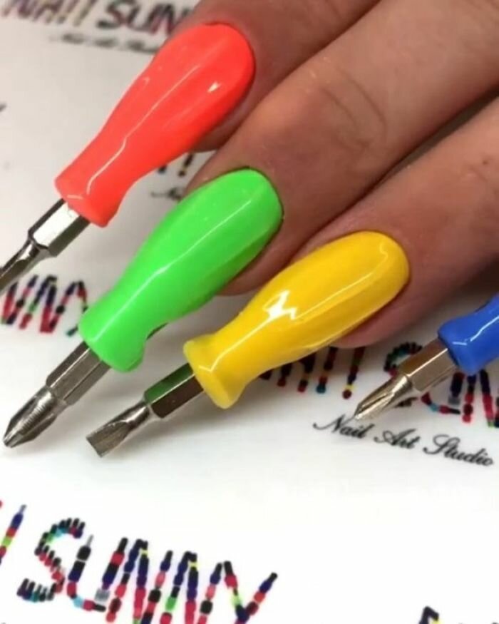 45 сумасшедших работ российского маникюрного салона Nail Sunny (46 фото) 45 сумасшедших работ российского маникюрного салона Nail Sunny (46 фото)
