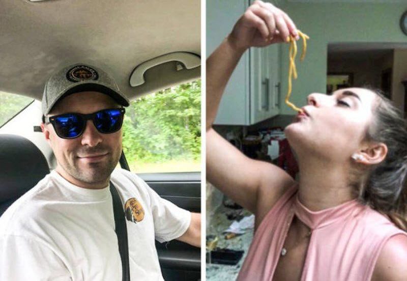 Разительная разница между тем, как делают фото девушки и парни (21 фото)