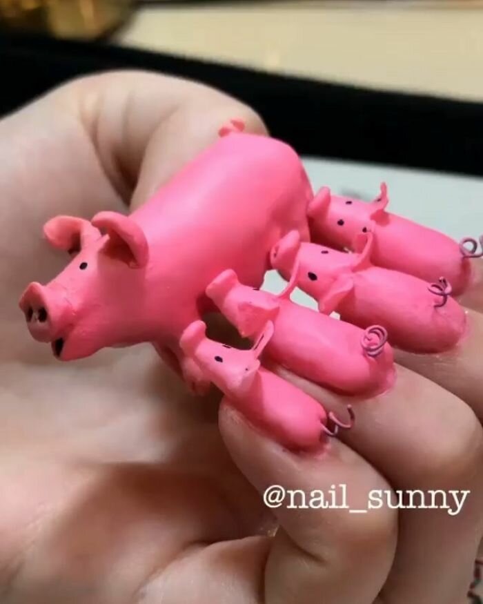 45 сумасшедших работ российского маникюрного салона Nail Sunny (46 фото) 45 сумасшедших работ российского маникюрного салона Nail Sunny (46 фото)