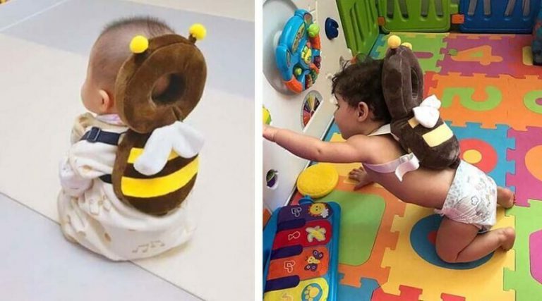 Эти потрясающие «рюкзаки» защищают головы малышей при падении (18 фото) Эти потрясающие «рюкзаки» защищают головы малышей при падении (18 фото)