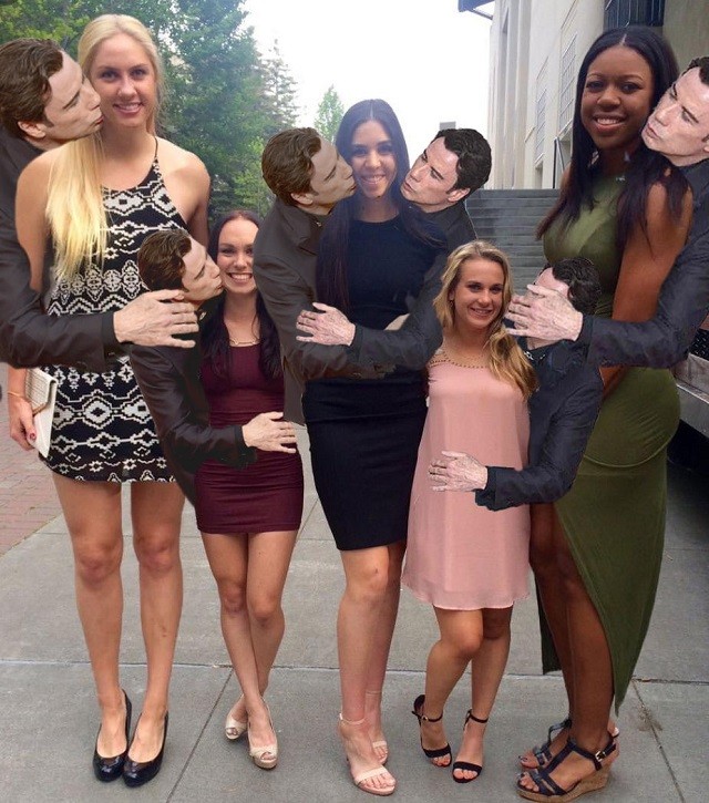 Волейболистки и чирлидеры: подборка фотожаб (13 фото)