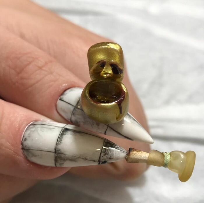 45 сумасшедших работ российского маникюрного салона Nail Sunny (46 фото) 45 сумасшедших работ российского маникюрного салона Nail Sunny (46 фото)