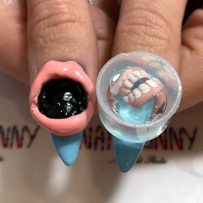 45 сумасшедших работ российского маникюрного салона Nail Sunny (46 фото) 45 сумасшедших работ российского маникюрного салона Nail Sunny (46 фото)