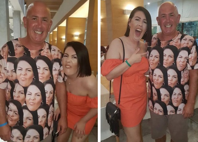 Отец подарил своей дочке специальный купальник, отпугивающий женихов (5 фото) Отец подарил своей дочке специальный купальник, отпугивающий женихов (5 фото)