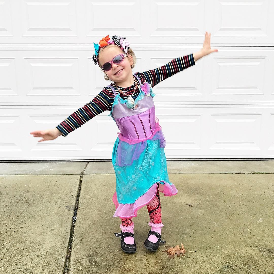 "Модная революция" : дети, которым родители разрешили одеться самостоятельно (16 фото)