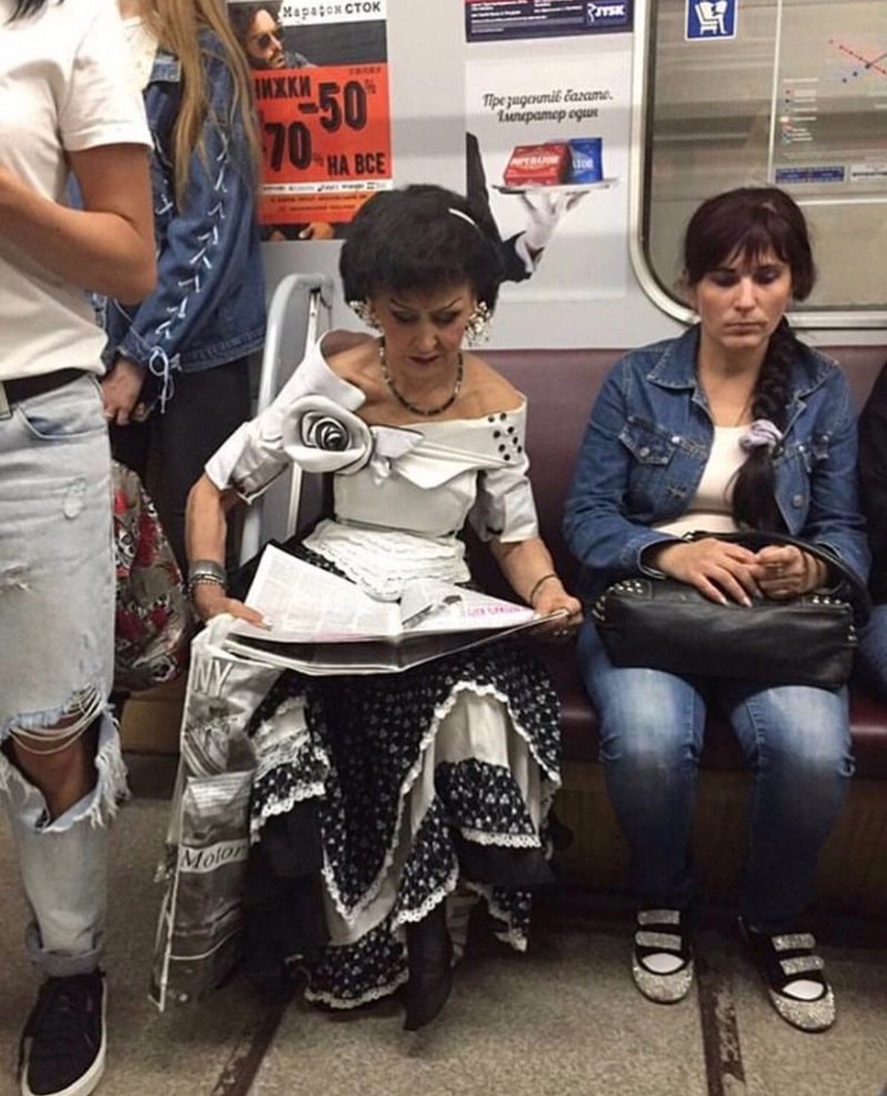 Дивные обитатели метрополитена (30 фото)