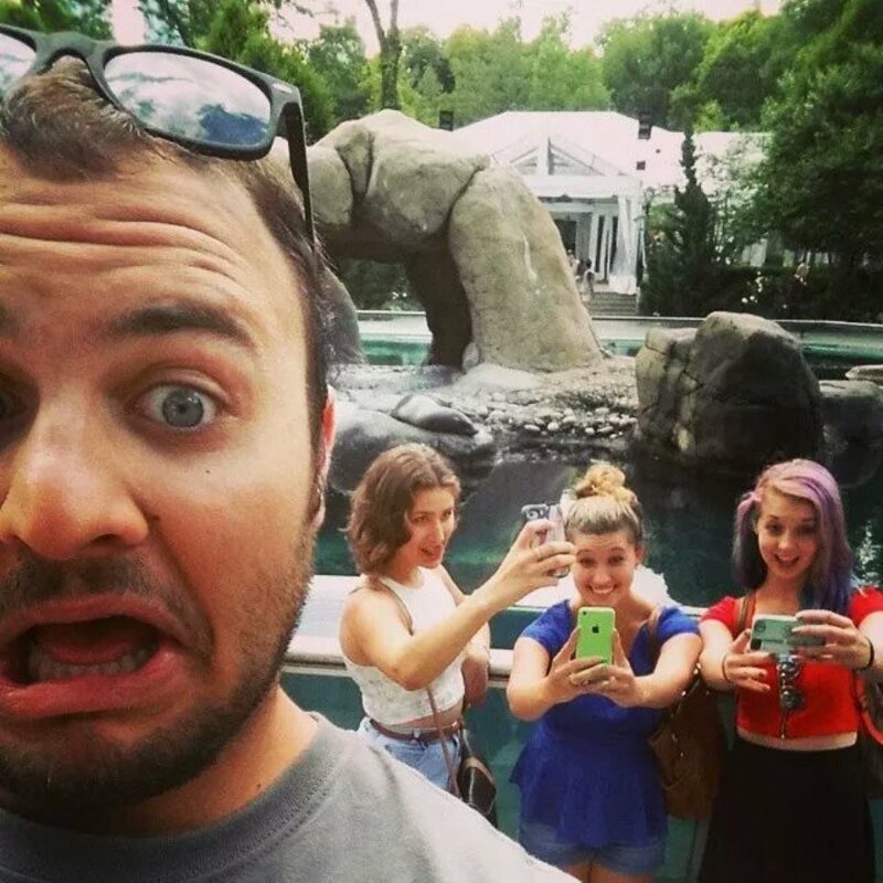 Как бы выглядели парни, если бы фотографировались как девушки (14 фото)