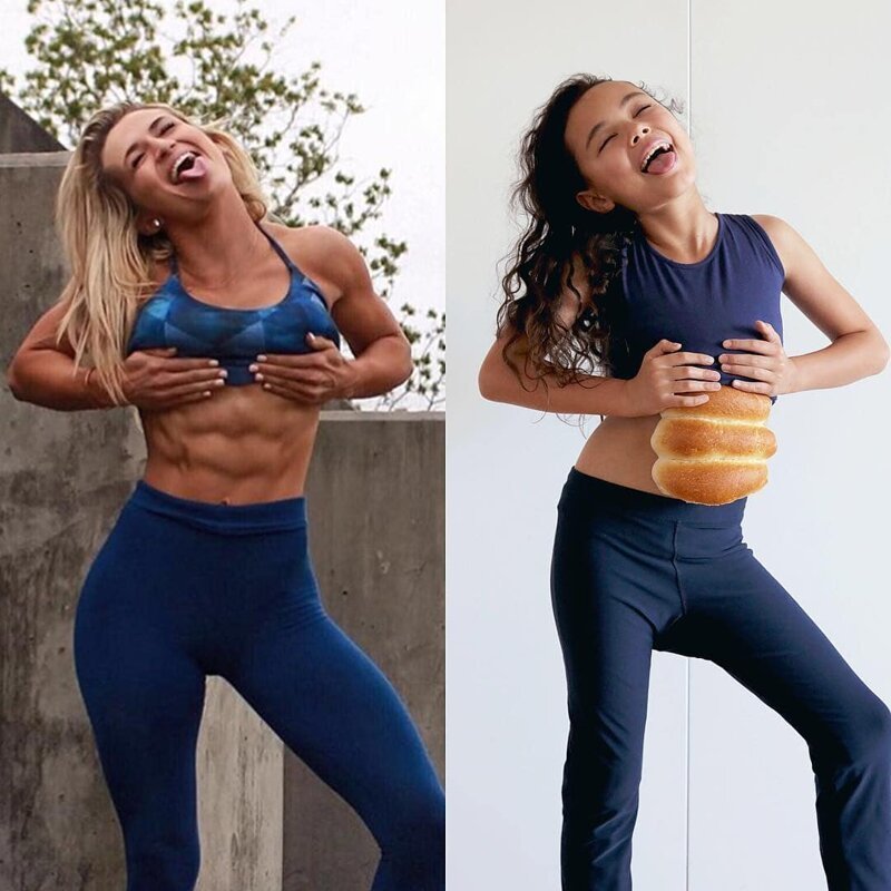 Малышка из Австралии копирует образы звёзд, создавая «дизайнерские» вещи из капусты, тёрки и скотча (23 фото)