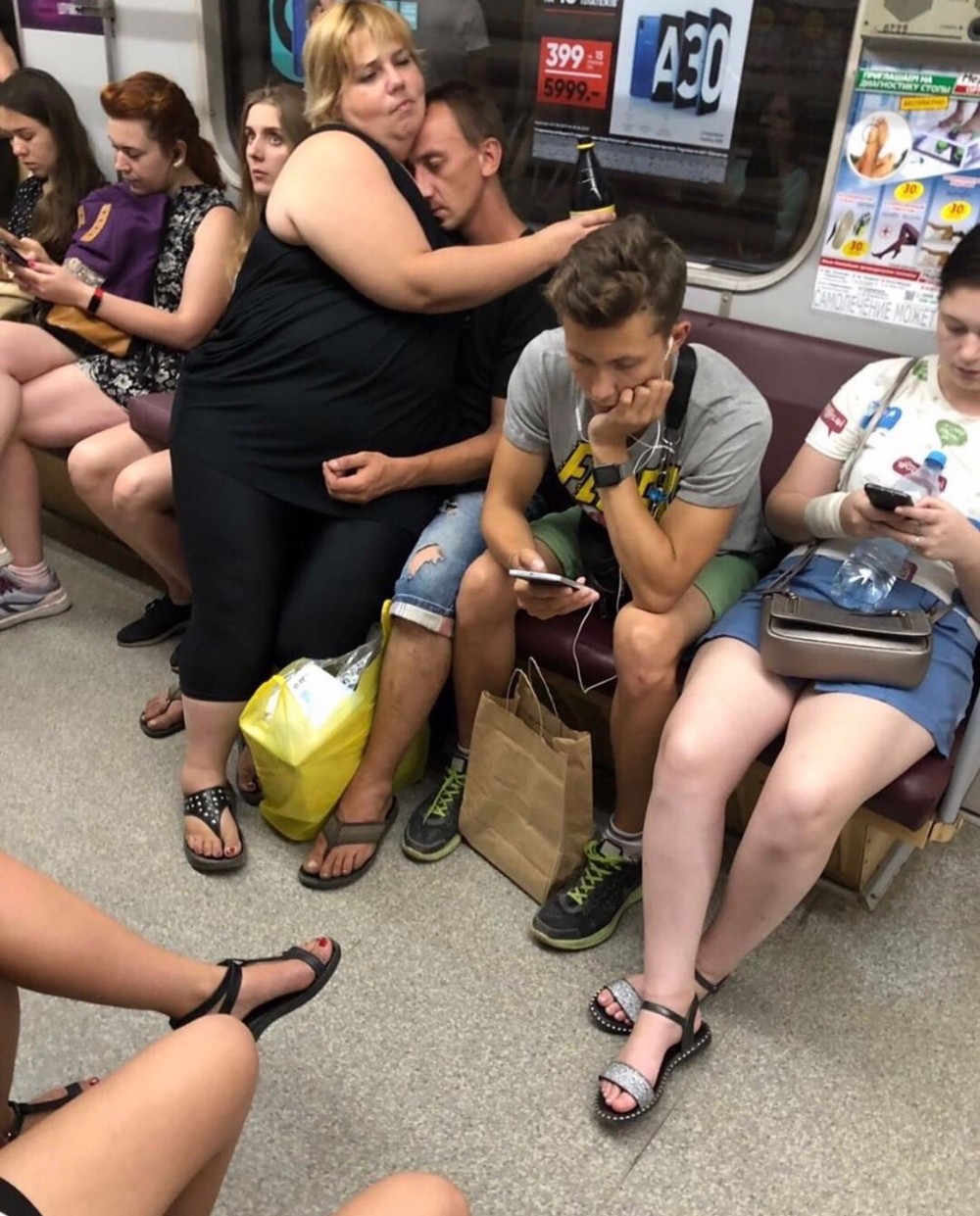 Дивные обитатели метрополитена (30 фото)