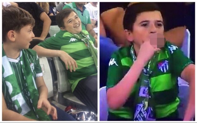 Курящий на матче ребёнок возмутил всех (фото + видео) Курящий на матче ребёнок возмутил всех (фото + видео)