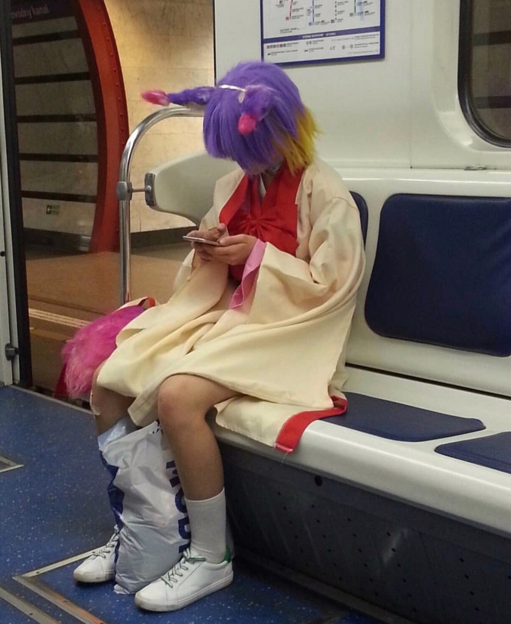 Дивные обитатели метрополитена (30 фото)