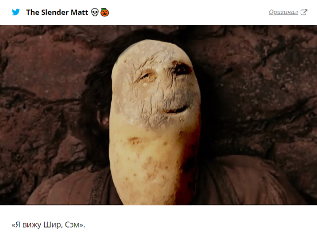 Новый мем: страдающая картошка (13 скриншотов)