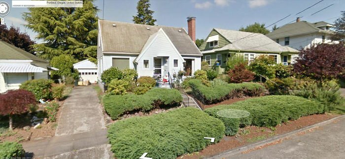 Снимки Google Street View помогают вновь встретиться с любимыми (17 фото)