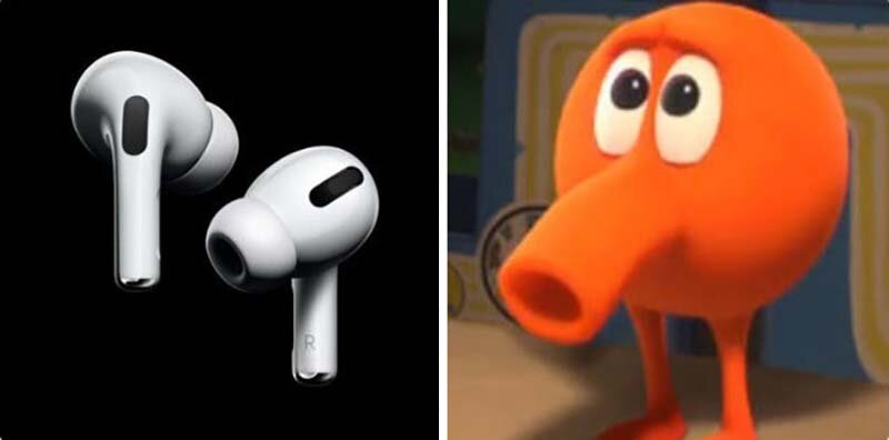 Новые AirPods Pro вызвали восторг у фанатов. И нескончаемый поток юмора (14 фото)