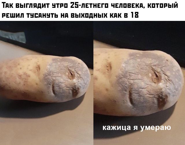 Новый мем: страдающая картошка (13 скриншотов)