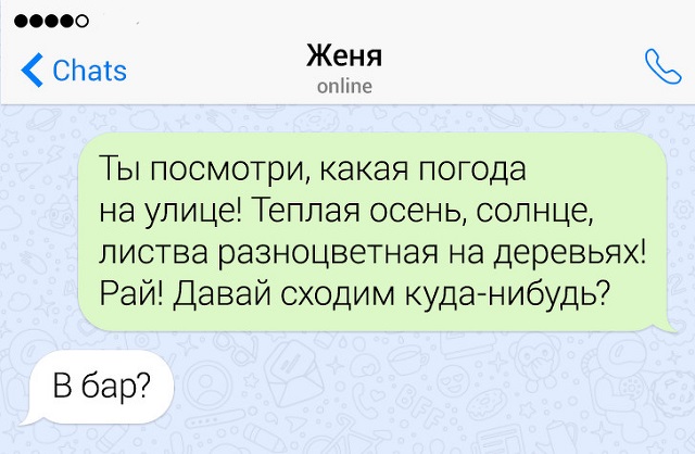 Подборка игривых и остроумных переписок (17 скриншотов)