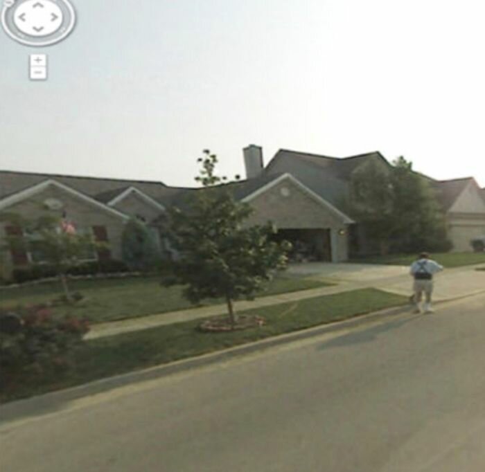 Снимки Google Street View помогают вновь встретиться с любимыми (17 фото)