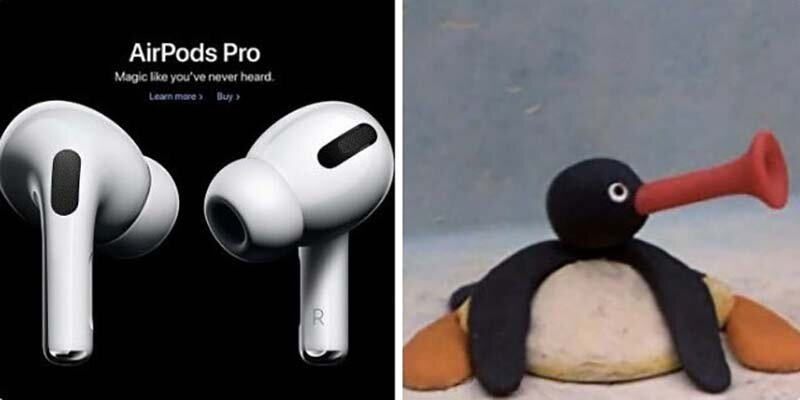 Новые AirPods Pro вызвали восторг у фанатов. И нескончаемый поток юмора (14 фото)