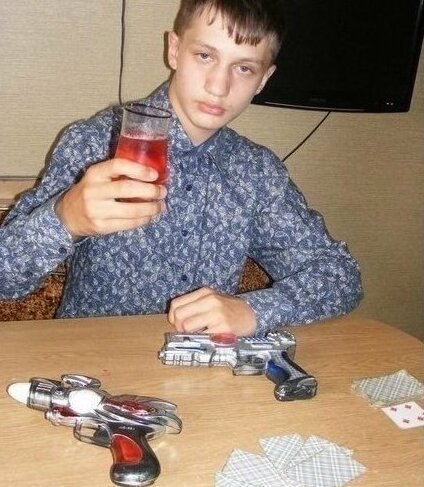 Слишком опасные "бандиты" из социальных сетей (15 фото)