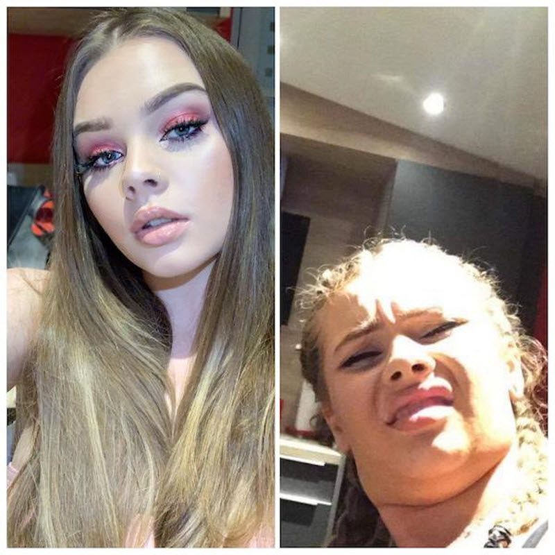 Милые девушки и рожи, которые они строят (20 фото) Милые девушки и рожи, которые они строят (20 фото)